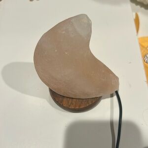 Moon salt lamp